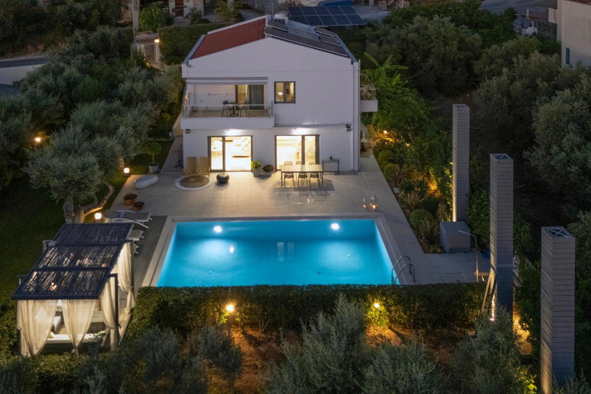 Sunlight Breeze Villa Chania  ภายนอก รูปภาพ